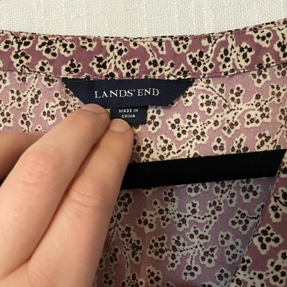 Lands’ End Blouse (size 14) - Picture 3 of 8